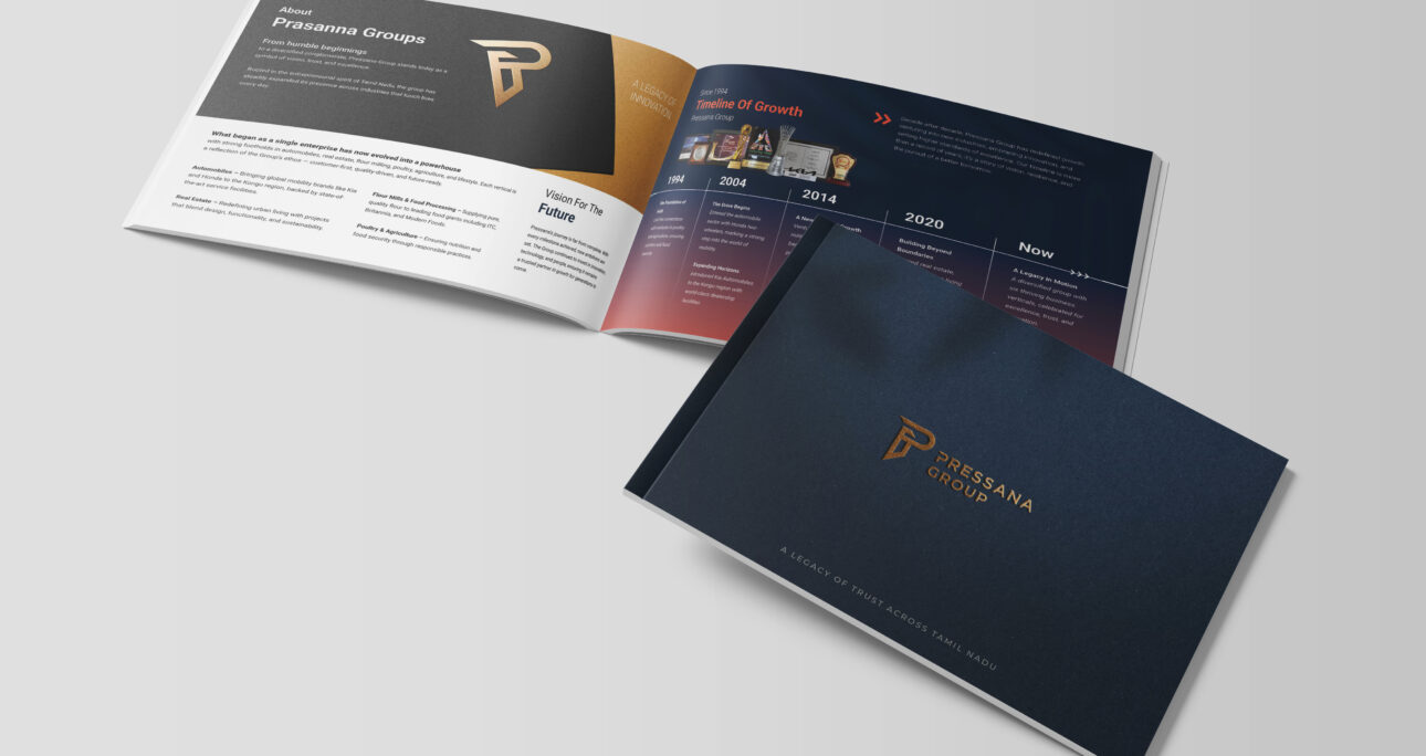 Pressana Group — Corporate Brochure Design