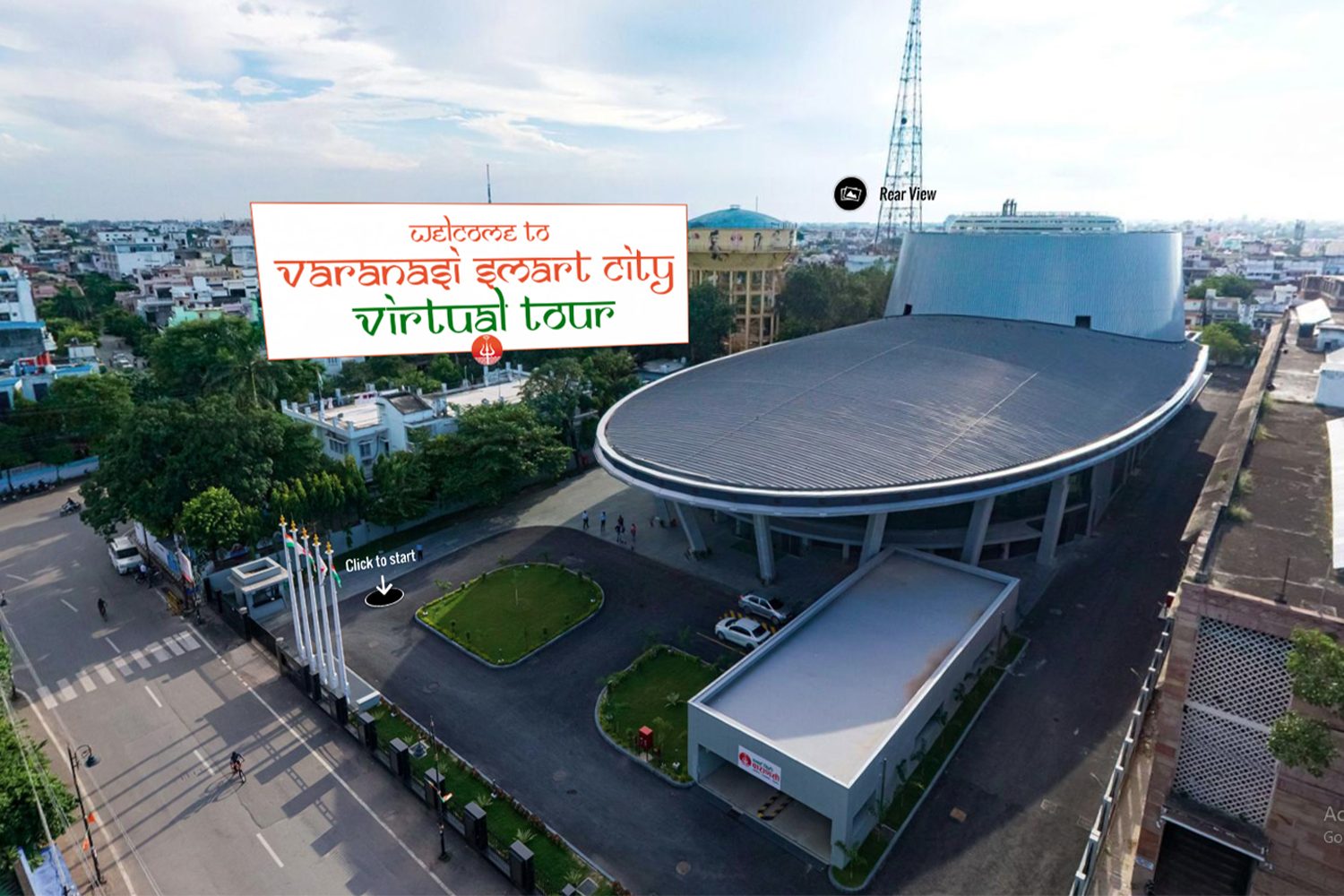 Virtual tour with interactive navigation and realistic visuals by Woow Reality